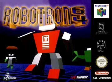 Robotron 64 (Europe) box cover front